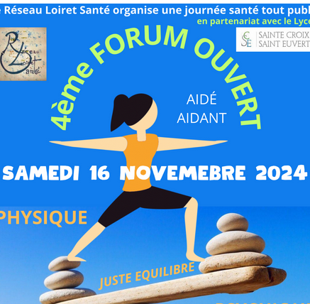 4ème FORUM OUVERT « Posture physique et psychique » Orléans